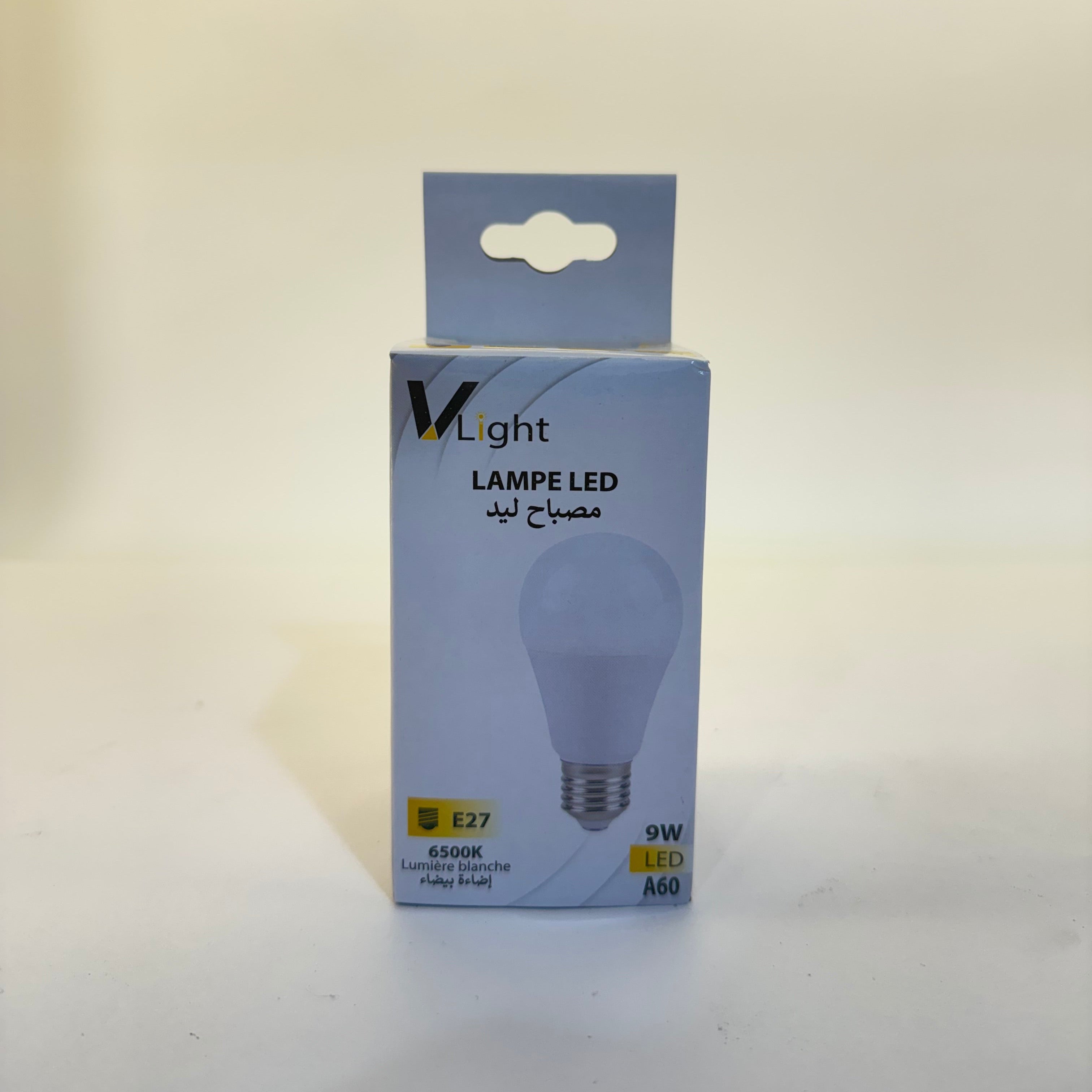 Lampe LED A60 220V 9W jusqu’à 15W