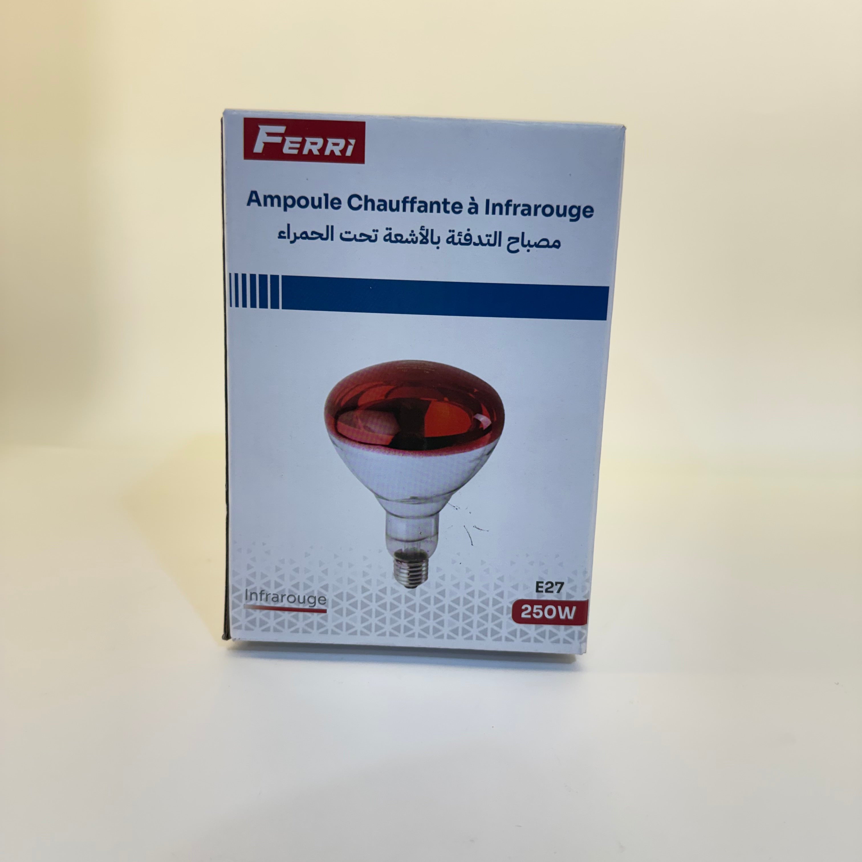 Lampe chauffante infrarouge 150W 220V